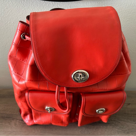 Coach Rucksack Backpack Purse - Picture 2 of 4